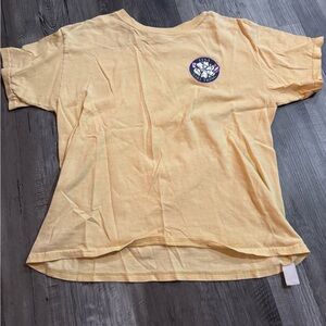 A Girl Thing Soft Yellow Tee